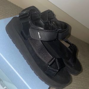Prada Sandals - strap Nylon - Nastro in Black